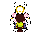 Asgore Dreemurr overworld hug.gif