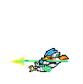 Usando Spear Blast (Rota de Snowgrave)
