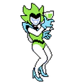Rainha GIGA atacando com ácido