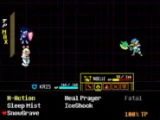 A luta contra Berdly na Snowgrave Route