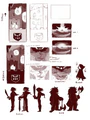 Material de desenvolvimento da cutscene da Lenda